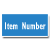 Product Item No