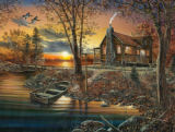 A Cabin Memory-Large Piece Jigsaw Puzzle